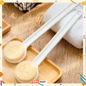 Bàn Chải Cọ Chà Lưng Muji Tiện Ích Gia Đình,Tẩy Da Chết An Toàn Cho Da - CỌ LƯNG MUJI CÁN DÀI SANG TRỌNG