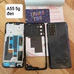 Vỏ oppo A55 5G/A55 4G có khay sim kính camra bao test