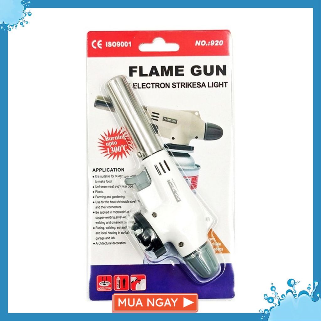Khò Ga MINI FLAMEGUN - khò ga nhập khẩu- ISO9001 - Đầu Khò Mini- Đầu Khò Chuyên Dụng- Núm điều Chỉnh