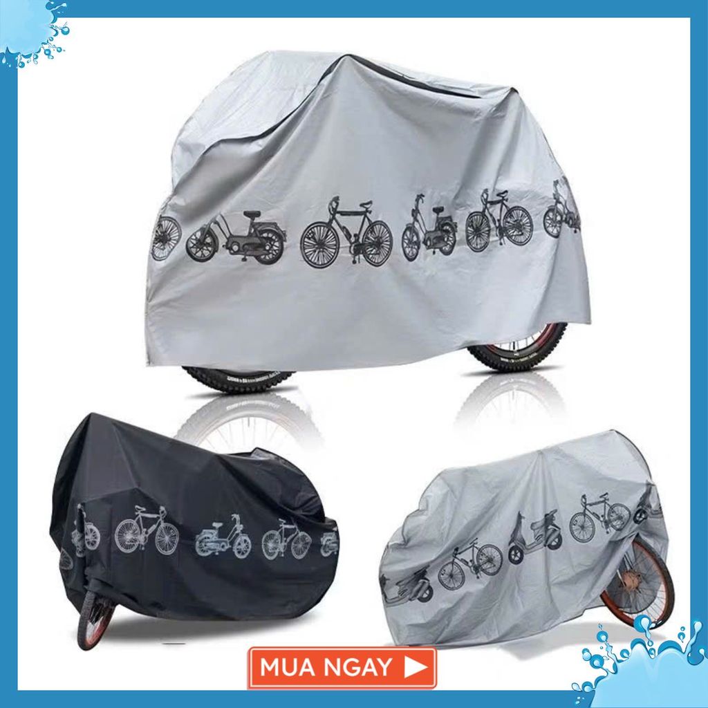 Bạt Phủ Xe Chống Mưa, Che Nắng, Chống Bụi Bẩn Siêu Nhẹ, Siêu Bền - BẠT CHE PHỦ XE MÁY - MÃ: BAT PHU XE