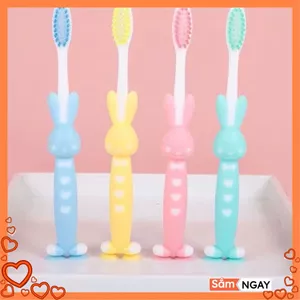 Set 4 Bàn Chải Gấu Xuất Nhật Siêu Đáng Yêu- BÀN CHẢI ĐÁNH RĂNG CHO BÉ - MÃ: BANCHAI89