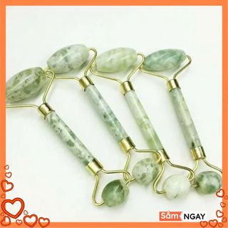 Dụng Cụ Massage Mặt Đá Lạnh Chuyên Dụng-Cây Lăn Đá Massage Mặt Nâng Cơ Tự Nhiên - ĐÁ LĂN MẶT 2 ĐẦU DƯỠNG DA SÁNG MỊN