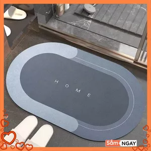 THẢM LAU CHÂN SILICN VUÔNG- Thảm Lau Chân Silicon Siêu Thấm Hút Mẫu Vuông - THAM LAU CHAN 4574