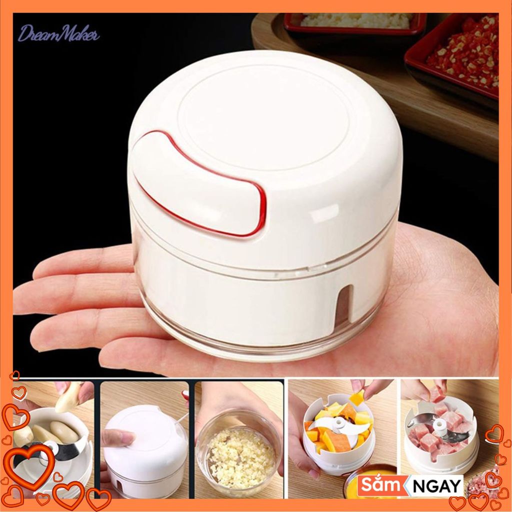 Máy Xay Cầm Tay Mini - Hình Ảnh Thực Tế