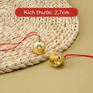 CHUÔNG ĐỒNG MINI TREO TRANG TRÍ | COMBO 5 CÁI | CHUÔNG DECOR NHẸ NHÀNG | PHỤ KIỆN NHÀ CỬA | DIY