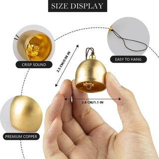 CHUÔNG ĐỒNG MINI TREO TRANG TRÍ | COMBO 5 CÁI | CHUÔNG DECOR NHẸ NHÀNG | PHỤ KIỆN NHÀ CỬA | DIY