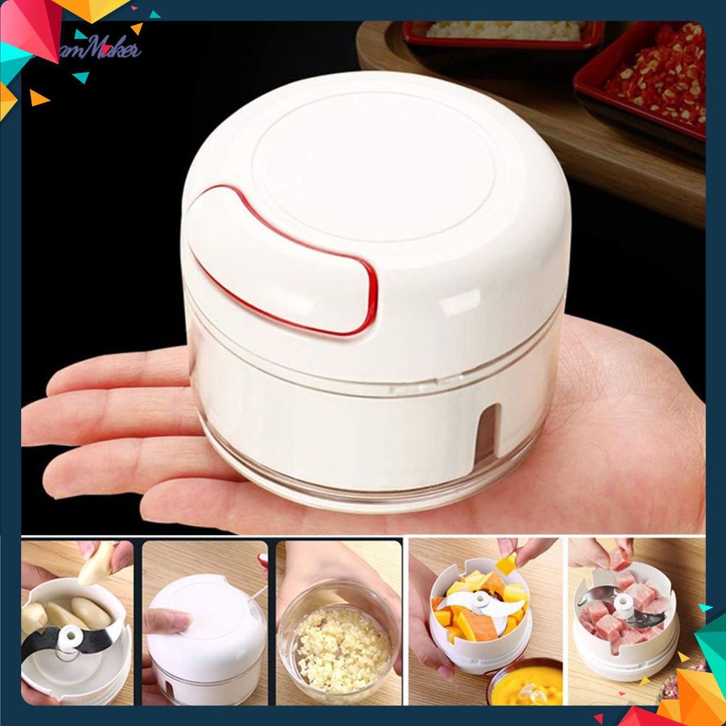 Máy Xay Tỏi Ớt Cầm Tay - Hình ảnh thực tế