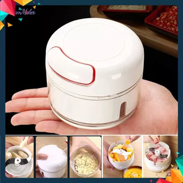 ✅ MÁY XAY KÉO TAY MINI ❤️DỤNG CỤ XAY TỎI ỚT ĐA NĂNG - Máy Xay Tỏi Ớt cầm tay Mini- Cối Xay Tỏi- Ớt Dây Rút