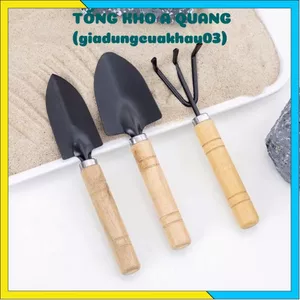 Bộ 3 Dụng Cụ Làm Vườn Mini – Combo Tiện Ích Cho Người Yêu Thích Làm Vườn Tại Nhà