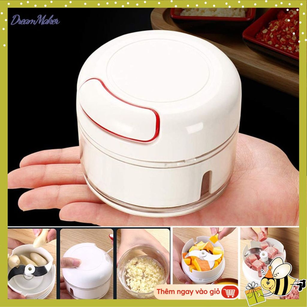 Cối Xay Tỏi Ớt Mini - Hình ảnh thực tế