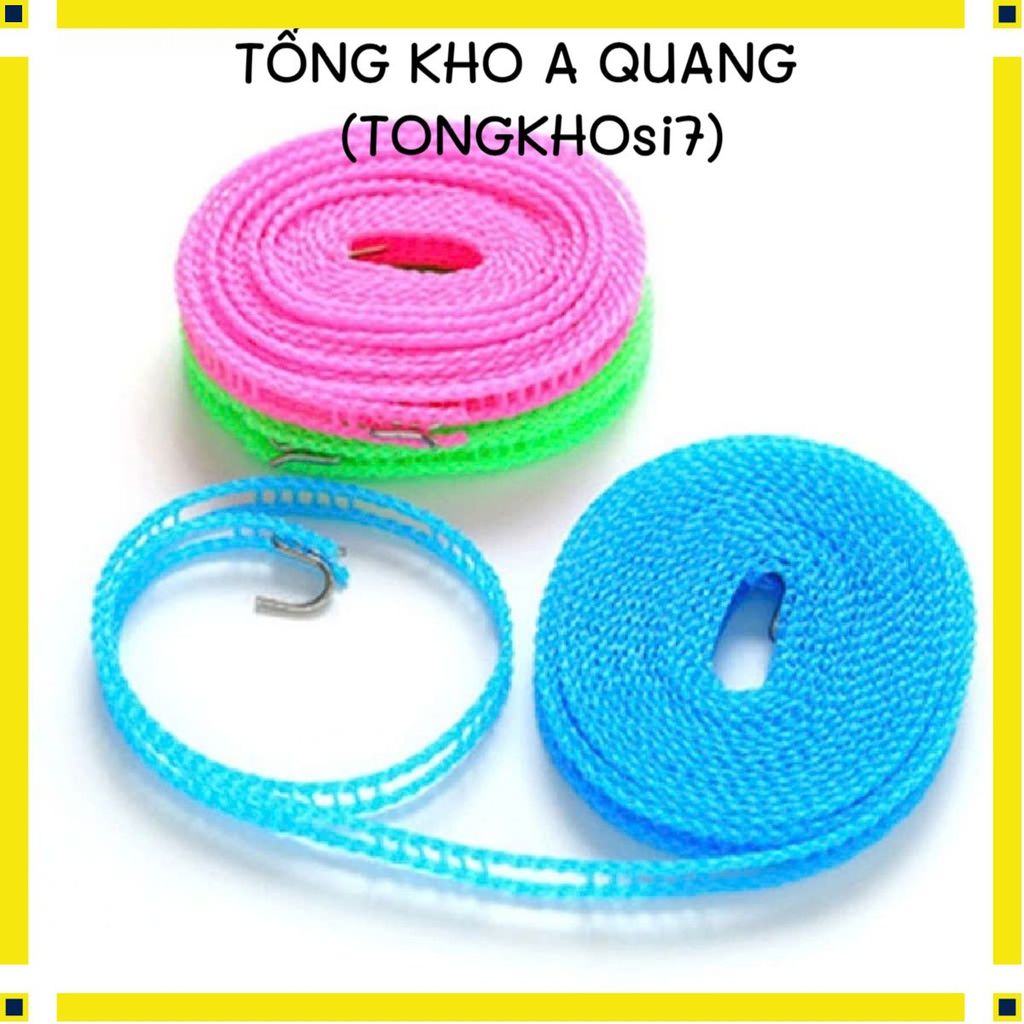 [COMBO 10] Cuộn Dây Phơi Quần Áo – Dây Phơi Đồ Bền Bỉ, Chịu Lực Cao, Dễ Dùng
