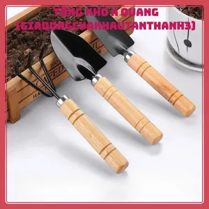 Bộ 3 Dụng Cụ Làm Vườn Mini – Combo Tiện Lợi Cho Người Yêu Thích Chăm Sóc Cây Cảnh