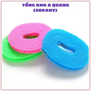 Cuộn Dây Phơi Đồ – Dây Phơi Quần Áo Bền Bỉ, Dẻo Dai, Tiện Lợi Cho Gia Đình