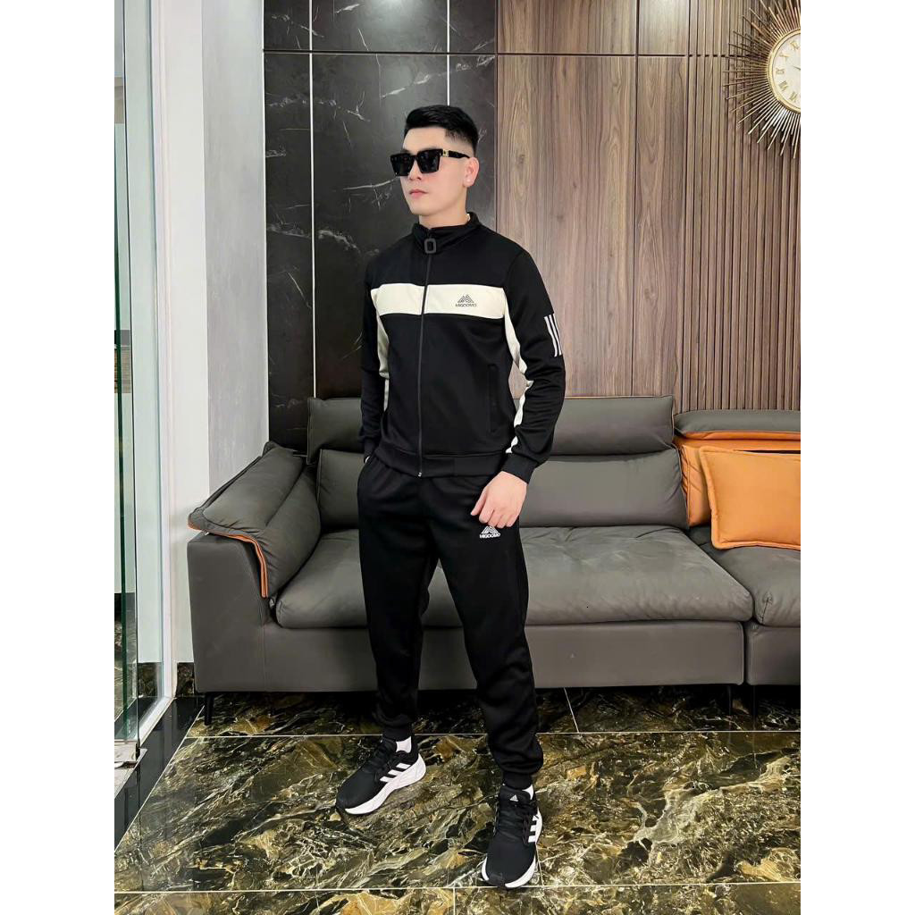 Bộ Đồ Nỉ Nam 2 Da Chất Dày Dặn Mềm Mịn Phong Cách Thể Thao Có Khóa Kéo Phong Cách Trẻ Trung NE433  2025