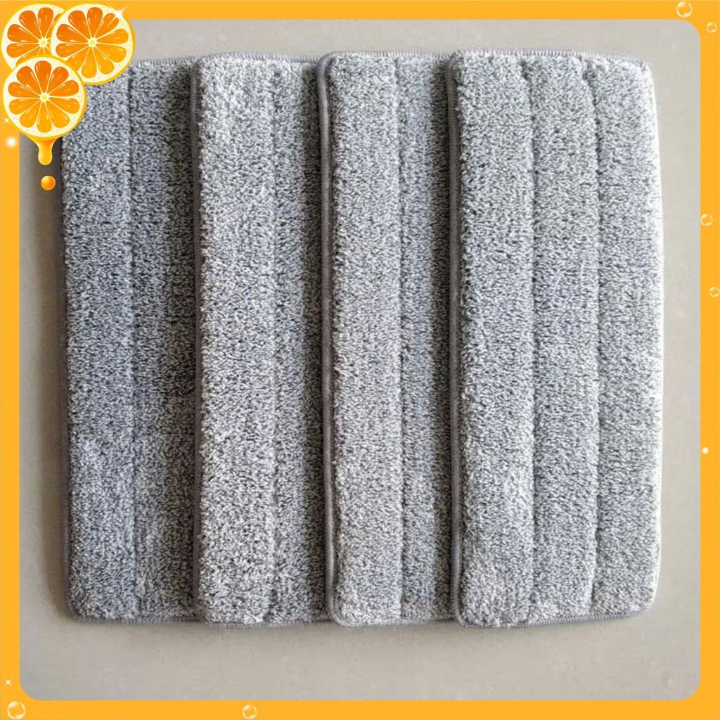 [COMBO 10] Miếng Vải Lau Nhà Dễ Giặt Sạch - Bông Lau Thay Thế Tiện Lợi - TẤM VẢI THAY THẾ CHỐNG BÁM BẨN SIÊU HÚT NƯỚC