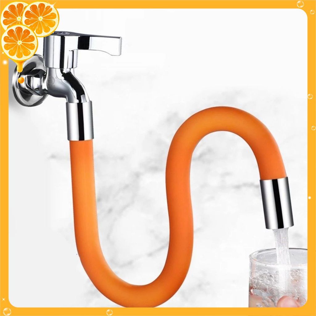 NỐI DÀI VÒI NƯỚC XOAY DÀI 50CM - Ống Nối Dài Vòi Nước Xoay 360 Độ Linh Hoạt Tiện Lợi 20/30/50cm