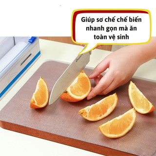 Cuộn Lót Thớt Dùng Một Lần 300cm – Làm sạch thớt, Chống mốc, Kháng Khuẩn, Chống Trượt, Giữ Thớt Sạch Ngói - LT01