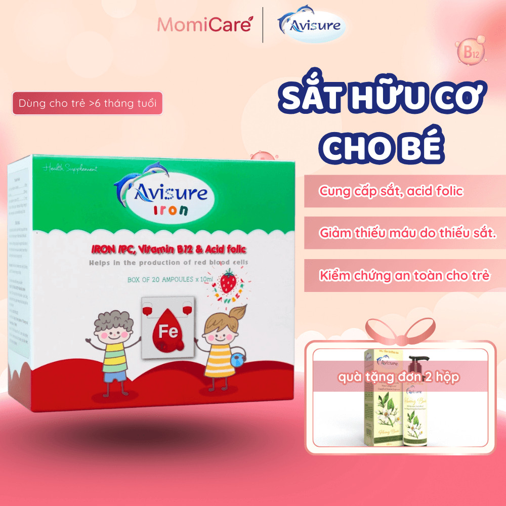 Avisure Iron IPC Chính Hãng – Sắt Hữu Cơ Cho Bé, Bổ Sung Sắt & Hỗ Trợ ...