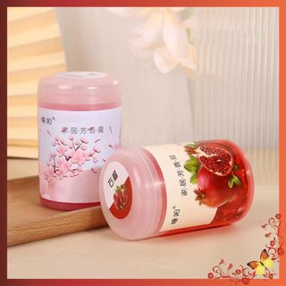 SÁP THƠM PHÒNG HOA QUẢ KHỬ MÙI HƯƠNG THƠM TỰ NHIÊN - Lọ Sáp Hình Trụ 90g AK938
