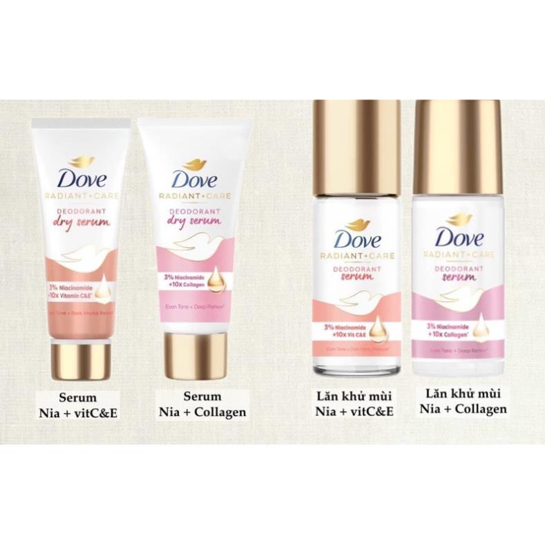 Trắng nách, khử mùi DOVE Dry Serum