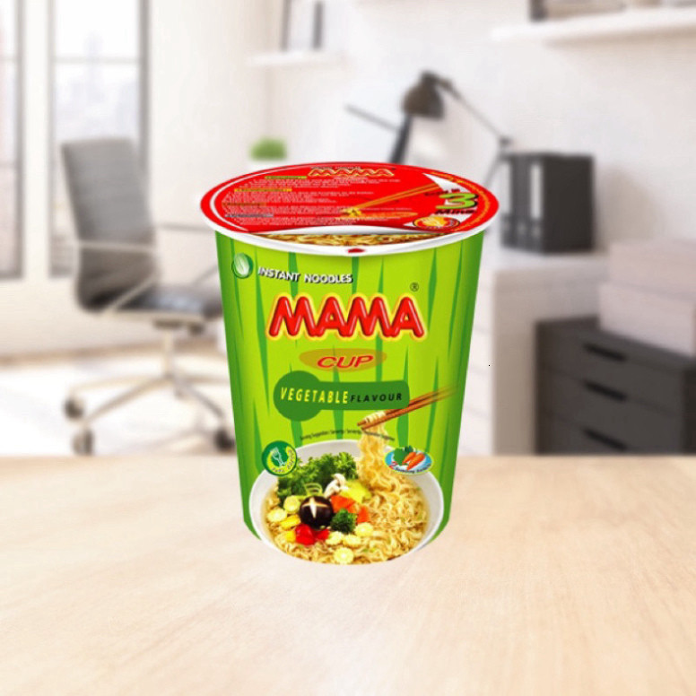 Combo-Mì Ly Mama Thái Lan các loại(Thịt Bằm-Tomyum-Vịt Tiềm-Chay Rau Củ)