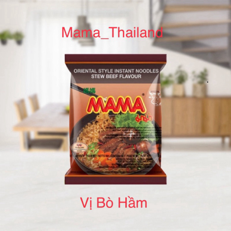 [Thùng 30 gói] MÌ Gói Mama Thái Lan 55g-60gr