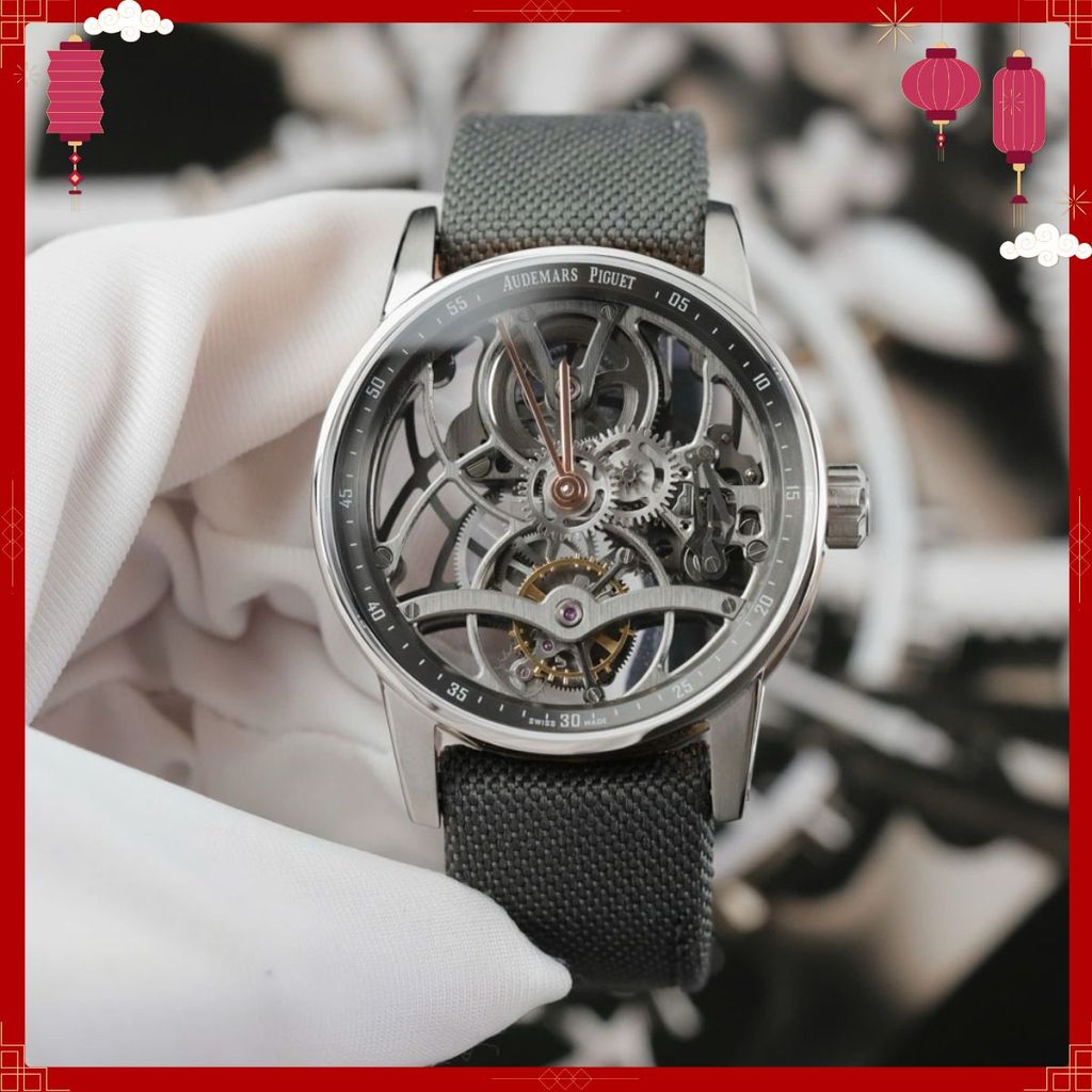 Audemars Piguet 26600 Tourbillon Openworked Máy Lộ Cơ 41mm Vipp ...