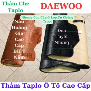 Thảm Taplo Hãng DaeWoo Hàng Cao Cấp 3 Lớp Có Chống Trượt, Giá Sỉ Cam Kết Chuẩn Fom,Đổi Trả Miễn Phí