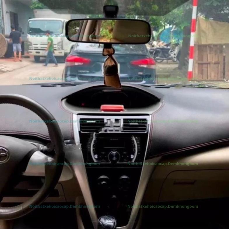 Nội Thất Ô Tô: Thảm Taplo 3 Lớp Toyota Vios (2003-2025) - Chống Nắng, Chống Lóa, Form Chuẩn.