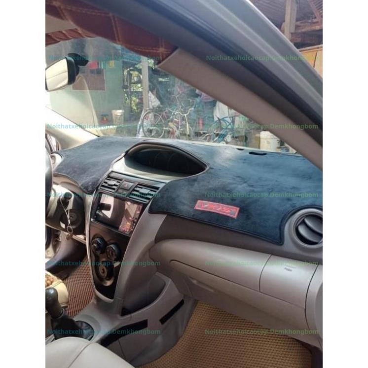 Nội Thất Ô Tô: Thảm Taplo 3 Lớp Toyota Vios (2003-2025) - Chống Nắng, Chống Lóa, Form Chuẩn.