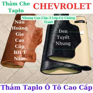 Thảm Taplo Hãng Chevrolet Hàng Cao Cấp 3 Lớp Có Chống Trượt, Giá Sỉ Cam Kết Chuẩn Fom,Đổi Trả Miễn Phí