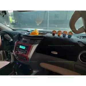 Thảm Taplo Da Carbon Navara, Sunny, Almera, Kick, Livina Mới Bảo Vệ Khỏi Nắng Gắt.