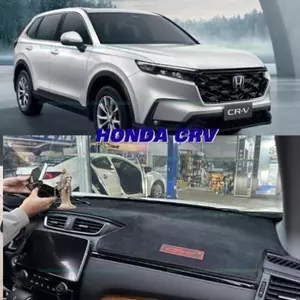 Thảm Xe Hơi Taplo Honda CRV 05-25 - Hàng 3 Lớp Xịn: Chống Nắng; Giảm Lóa; Tăng Thẩm Mỹ