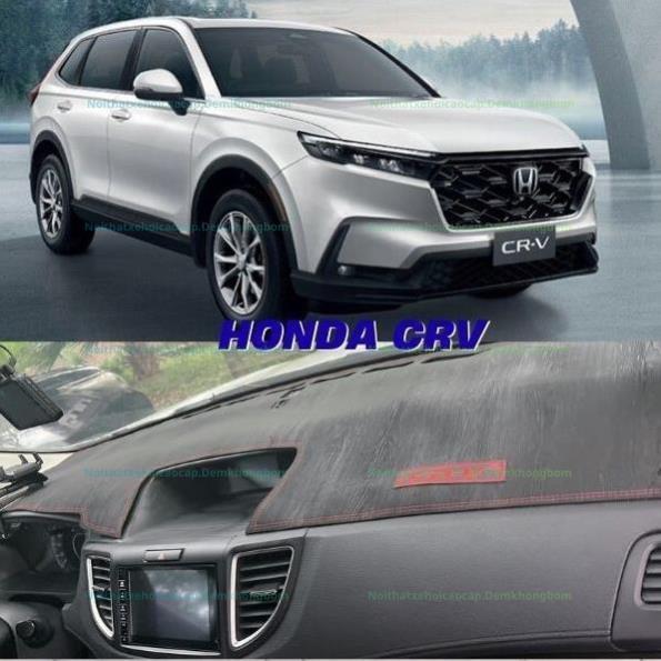Thảm Xe Hơi Taplo Honda CRV 05-25 - Hàng 3 Lớp Xịn: Chống Nắng; Giảm Lóa; Tăng Thẩm Mỹ