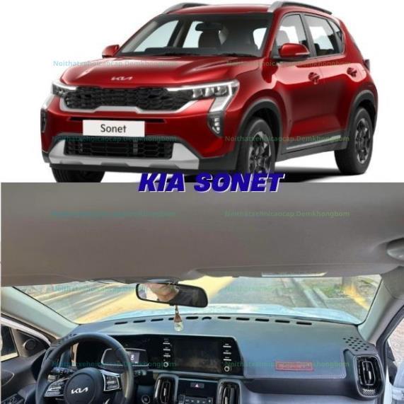 Thảm Taplo 3 Lớp Kia Sonet, Seltos Giảm Tải Điều Hòa Tiết Kiệm Năng Lượng Cho Xe.
