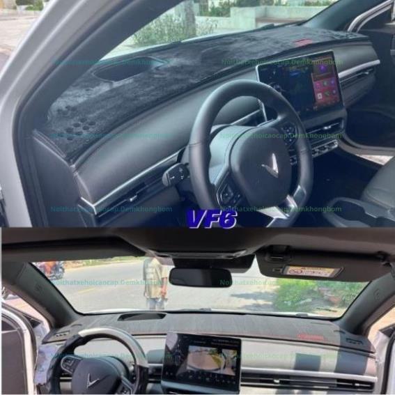 Phụ Kiện Xe Hơi Cao Cấp: Thảm Taplo Vinfast Vf3, Vf5, Vf6, Vf7, Vf8, Vf9, Hàng 3 Lớp, Giảm Lóa Tối Đa.