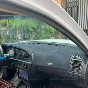 Thảm Taplo Nhung 3 Lớp Cho Ô Tô Deawoo (Gentra; Aveo; Lacetti; Nubira; Lanos): Chống Bụi; Bảo Vệ Nội Thất