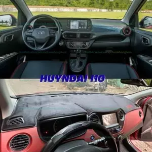 Bảo Vệ Nội Thất Thảm Taplo i10 2009-2025: 3 Lớp Dày; Chống Tia UV; Ngăn Nứt Nẻ.