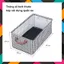 TÚI ĐỰNG CHĂN MÀN HÌNH HẠC 100L - Túi đựng chăn màn hình- quần áo họa tiết chim hạc cỡ lớn chống thấm: TUI DUNG CHAN MAN