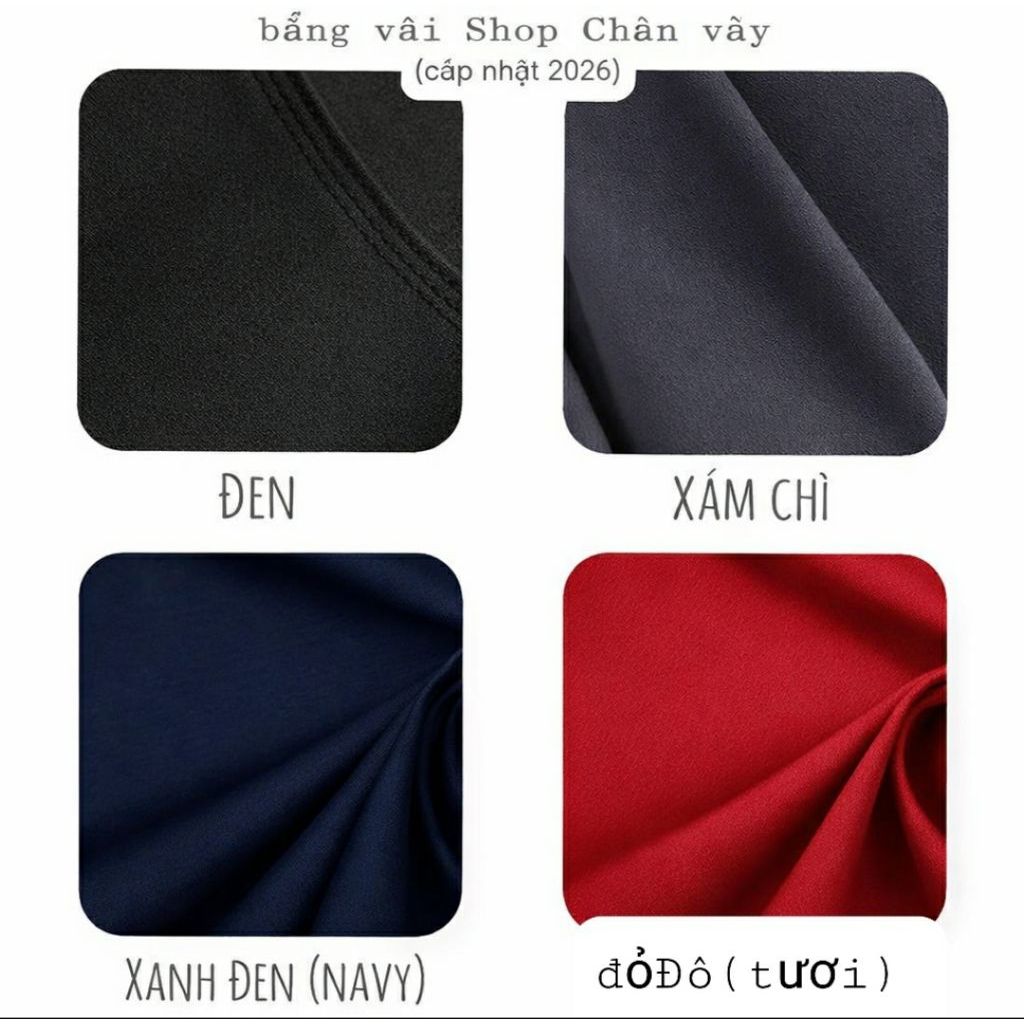 Nhiều size||Chân váy chữ A dáng dài Full size S đến 4Xl