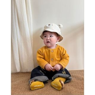 Áo Khoác Cardigan Cho Bé Mùa Thu Đông – 6 Màu Cổ Điển, Chất Cotton Cao Cấp, Siêu Mềm, Nút Gỗ Vintage