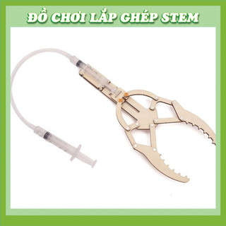 Cánh tay thủy lực - Đồ chơi STEM STEAM - Học liệu