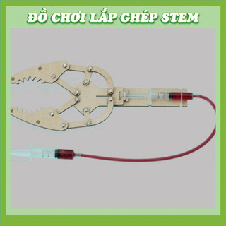 Cánh tay thủy lực - Đồ chơi STEM STEAM - Học liệu