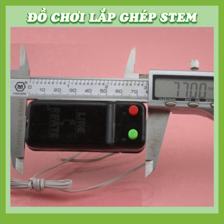 Hộp pin điều khiển (ON/OFF) có dây - Đồ chơi STEM STEAM - Học liệu