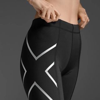 Quần Ngắn Bó Cơ Nữ 2XU Core Compression - Đen