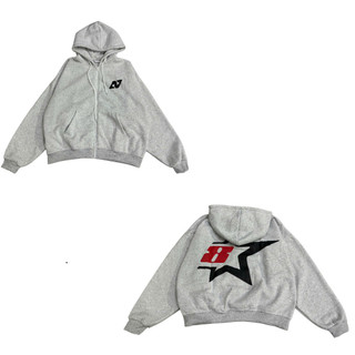 Hot Trendy  "Hoodie Zip Unisex Eight Start với Thiết Kế Zip từ BoXY - N.E.K.K"- Áo khoác nỉ