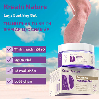 Kreain Nature Gel Giảm áp lực tĩnh mạch chân, giảm sưng, hỗ trợ tuần hoàn