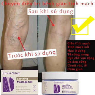 Kreain Nature Gel Giảm áp lực tĩnh mạch chân, giảm sưng, hỗ trợ tuần hoàn