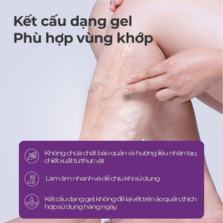 Kreain Nature Gel Giảm áp lực tĩnh mạch chân, giảm sưng, hỗ trợ tuần hoàn