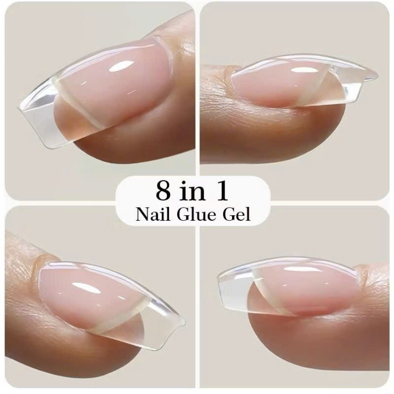 Gel 8in1 Born Pretty Glue gel cứng móng tạo cầu hàng chính hãng